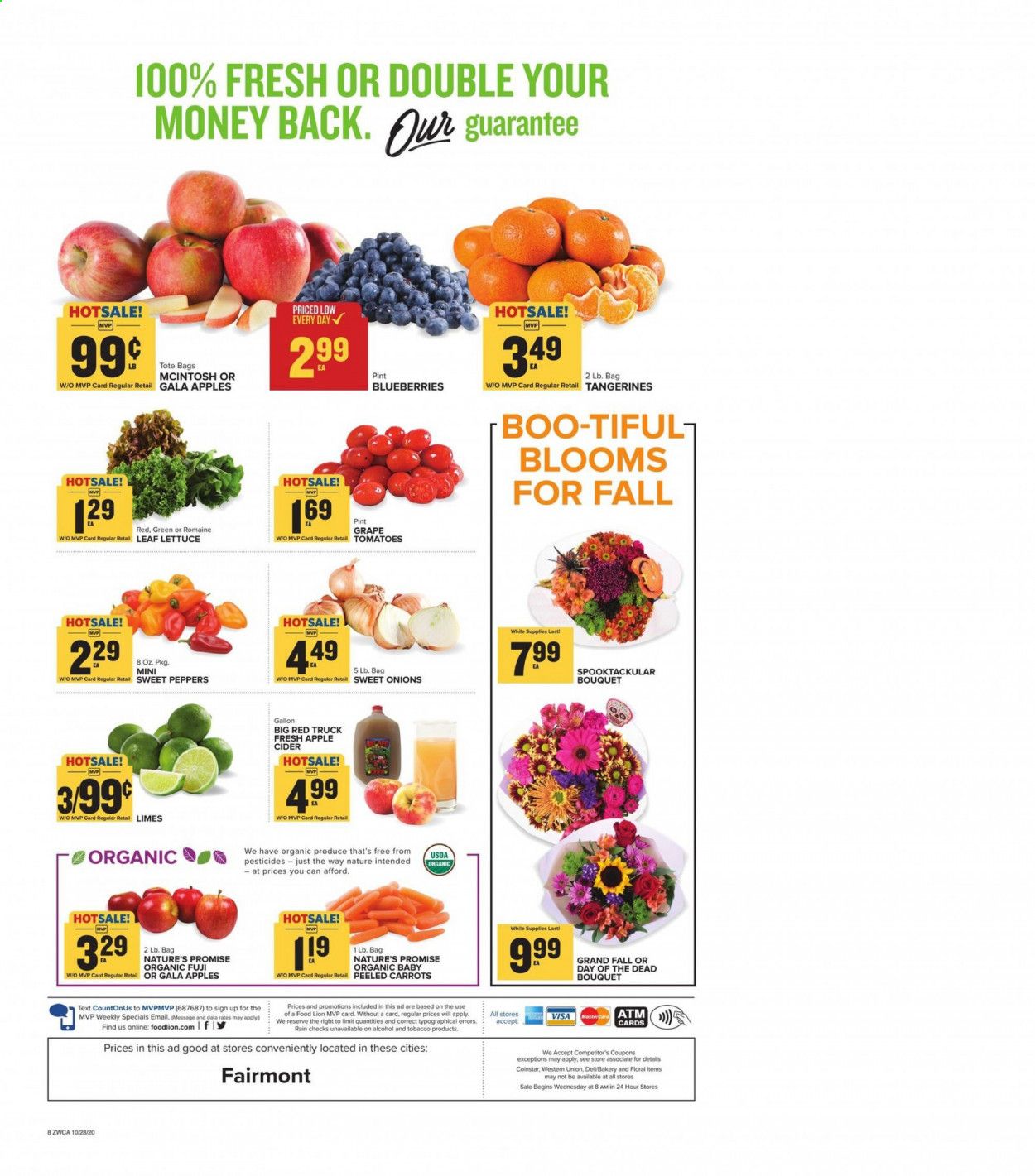 Food Lion (WV) Weekly Ad Flyer October 28 to November 3