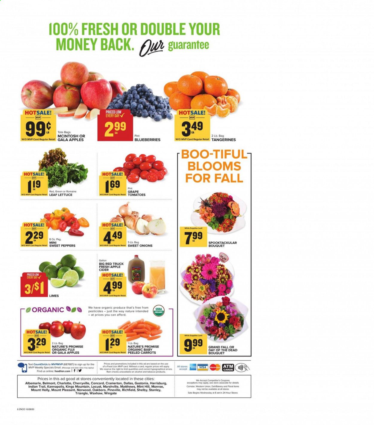 Food Lion (NC) Weekly Ad Flyer October 28 to November 3