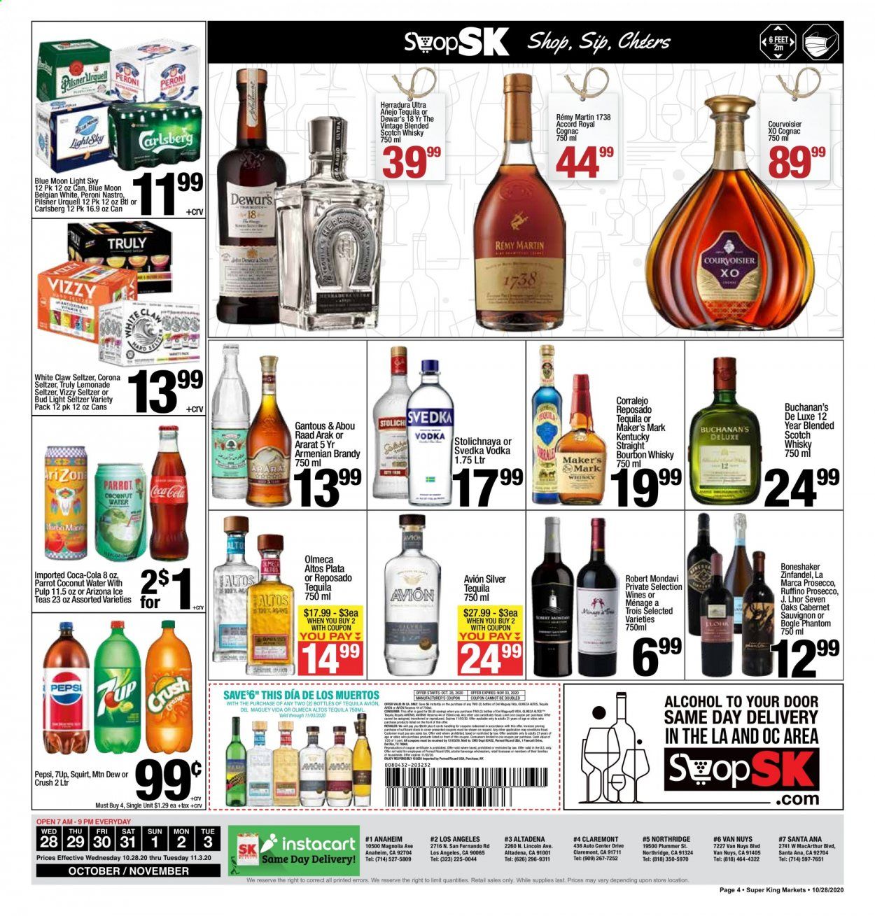 Super King Markets (CA) Weekly Ad Flyer October 28 to November 3