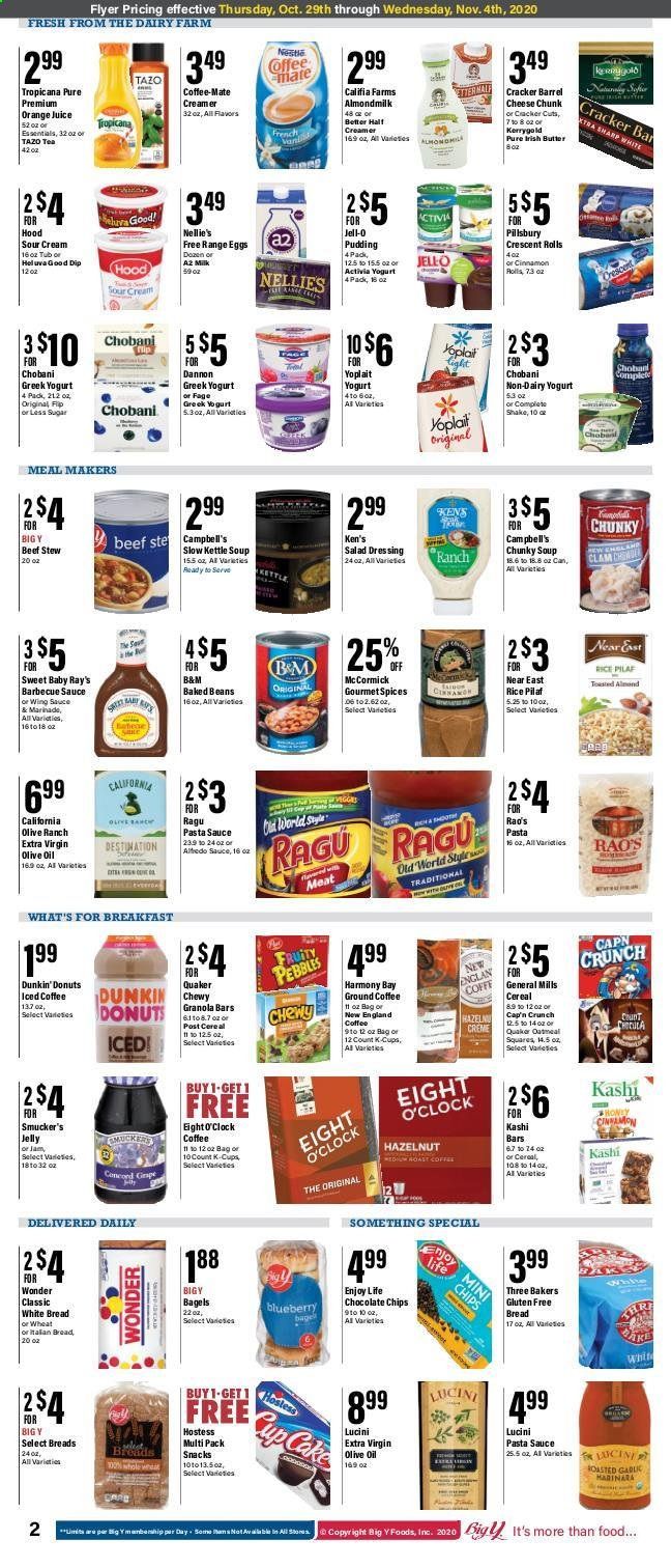 Big Y (MA) Weekly Ad Flyer October 29 to November 4