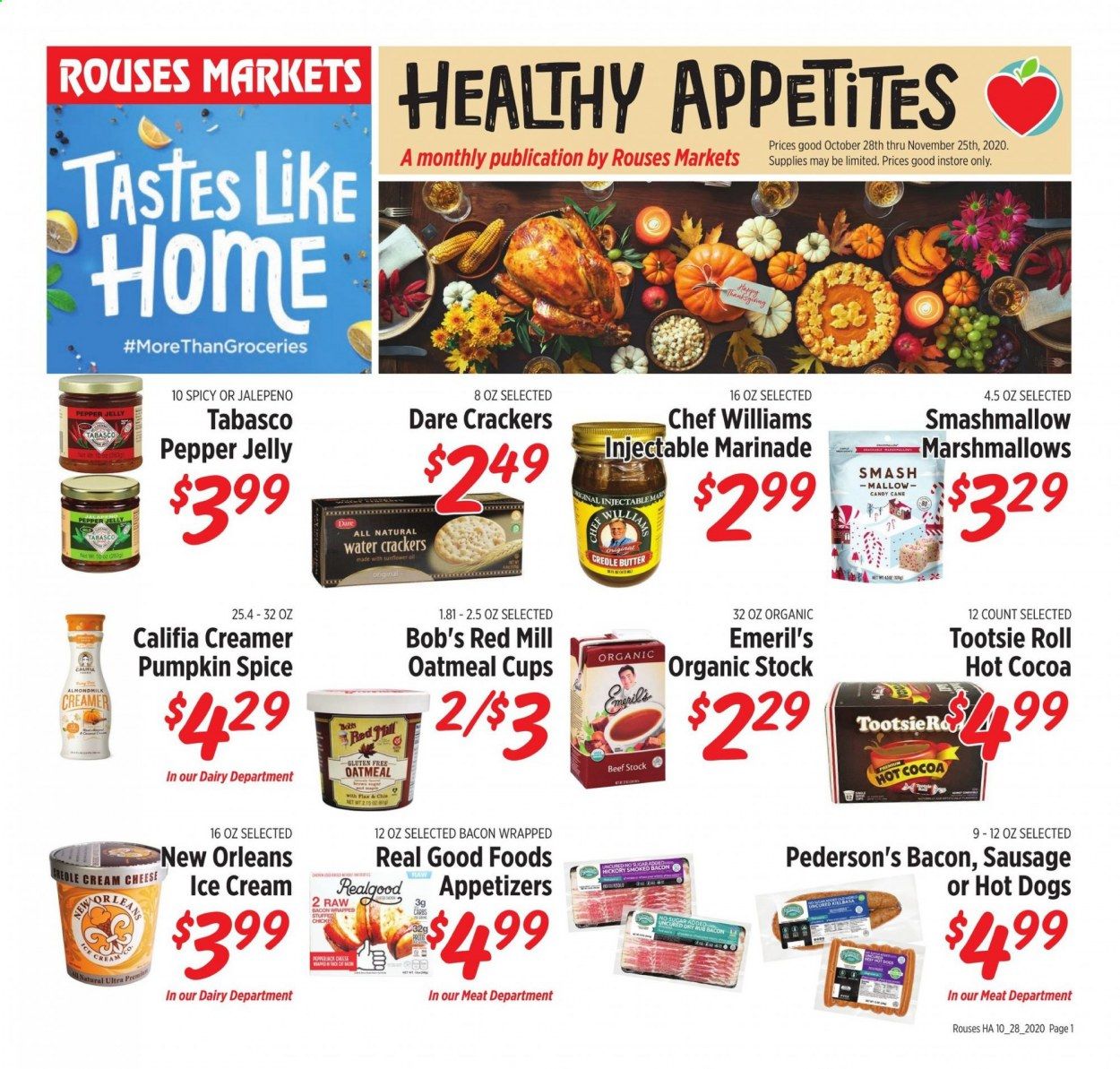 Rouses Markets (AL, LA, MS) Weekly Ad Flyer October 28 to November 25