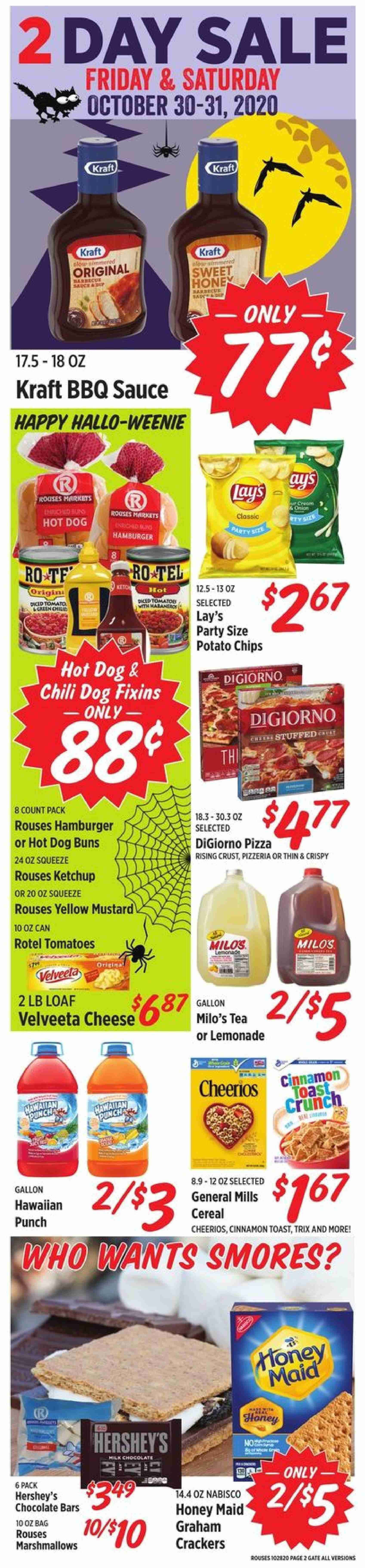 Rouses Markets (AL, LA, MS) Weekly Ad Flyer October 28 to November 4