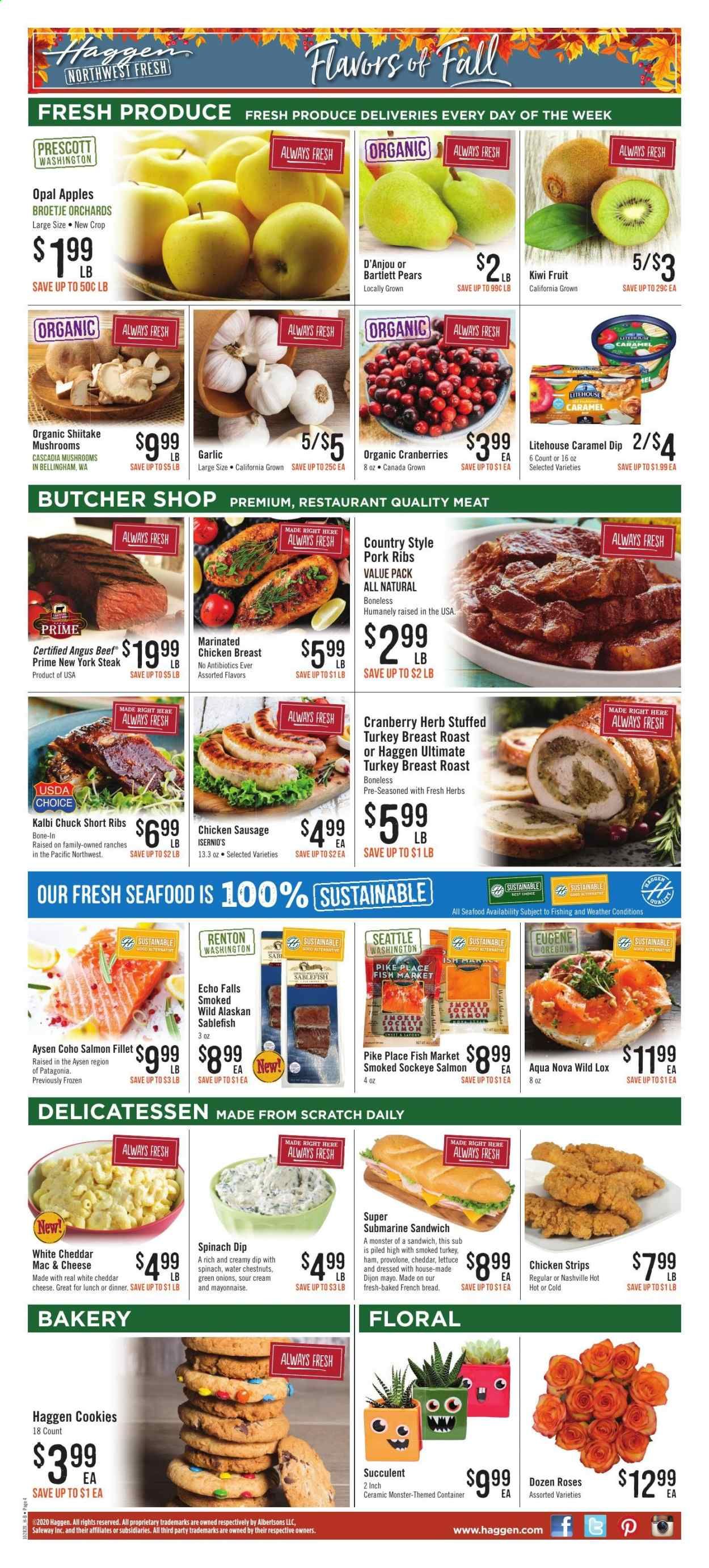 Haggen Weekly Ad Flyer October 28 to November 3