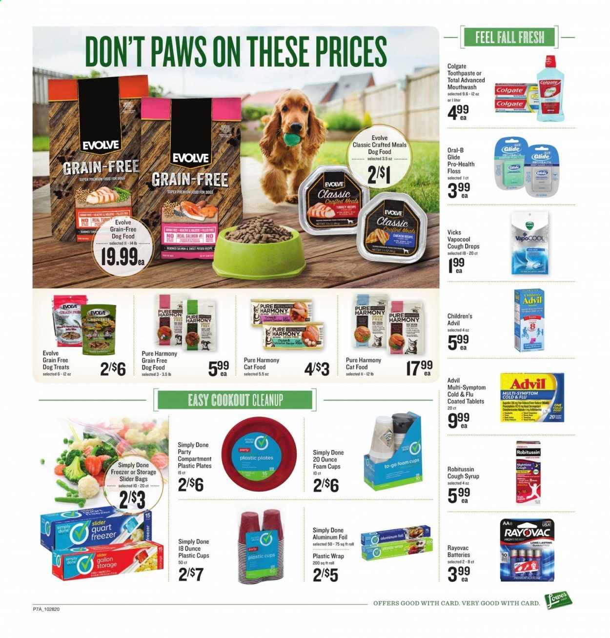 Lowes Foods Weekly Ad Flyer October 28 to November 3