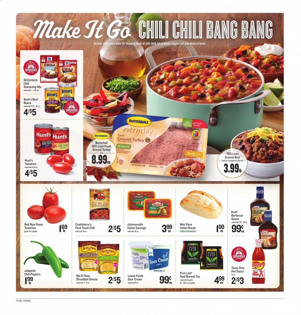 Lowes Foods Weekly Ad Flyer October 28 to November 3