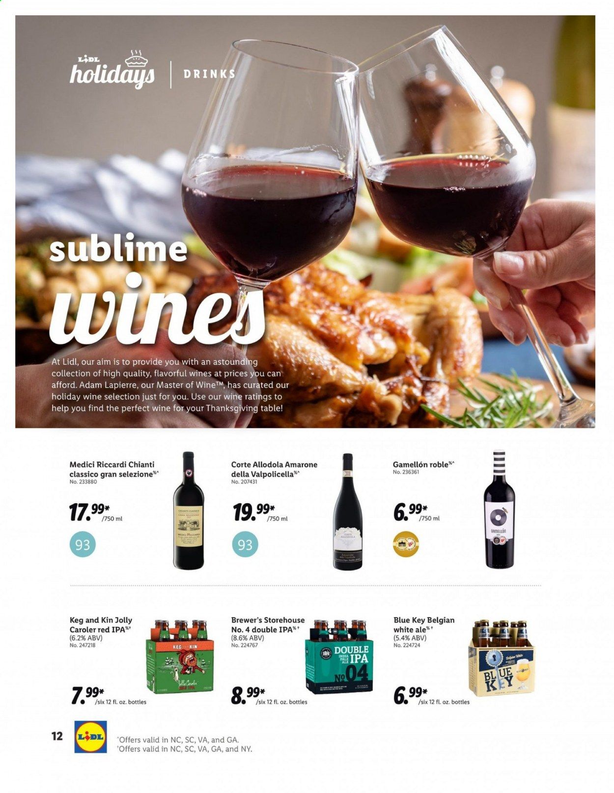 Lidl Weekly Ad Flyer October 28 to November 27