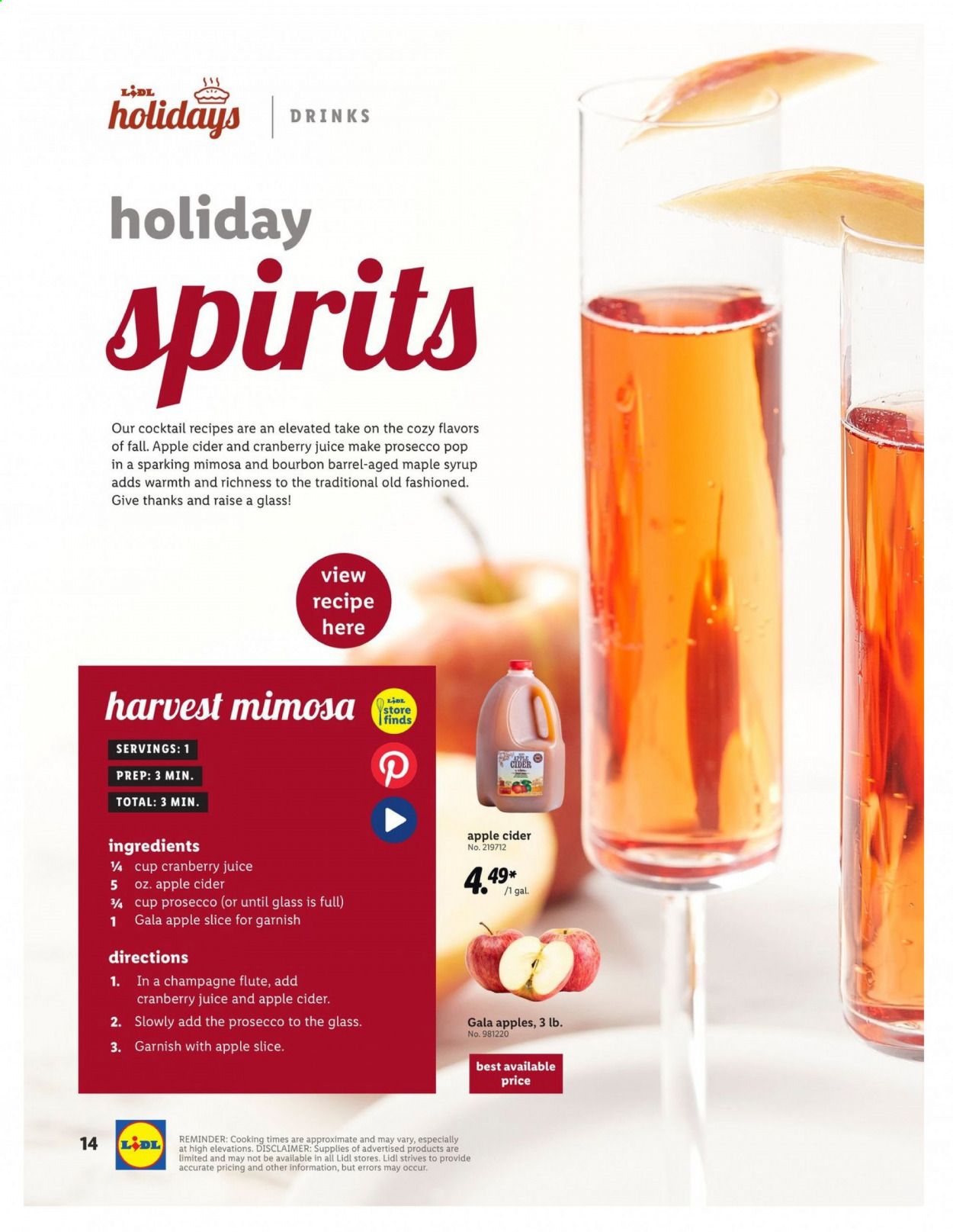 Lidl Weekly Ad Flyer October 28 to November 27