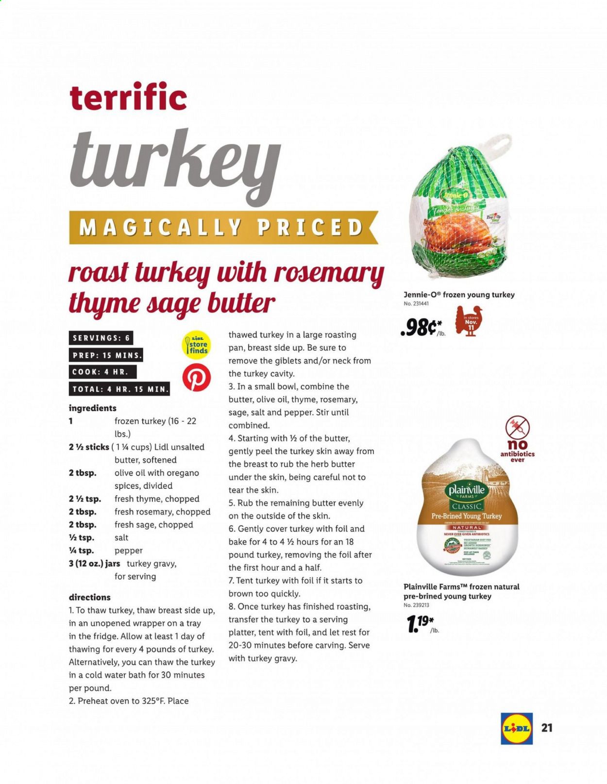 Lidl Weekly Ad Flyer October 28 to November 27