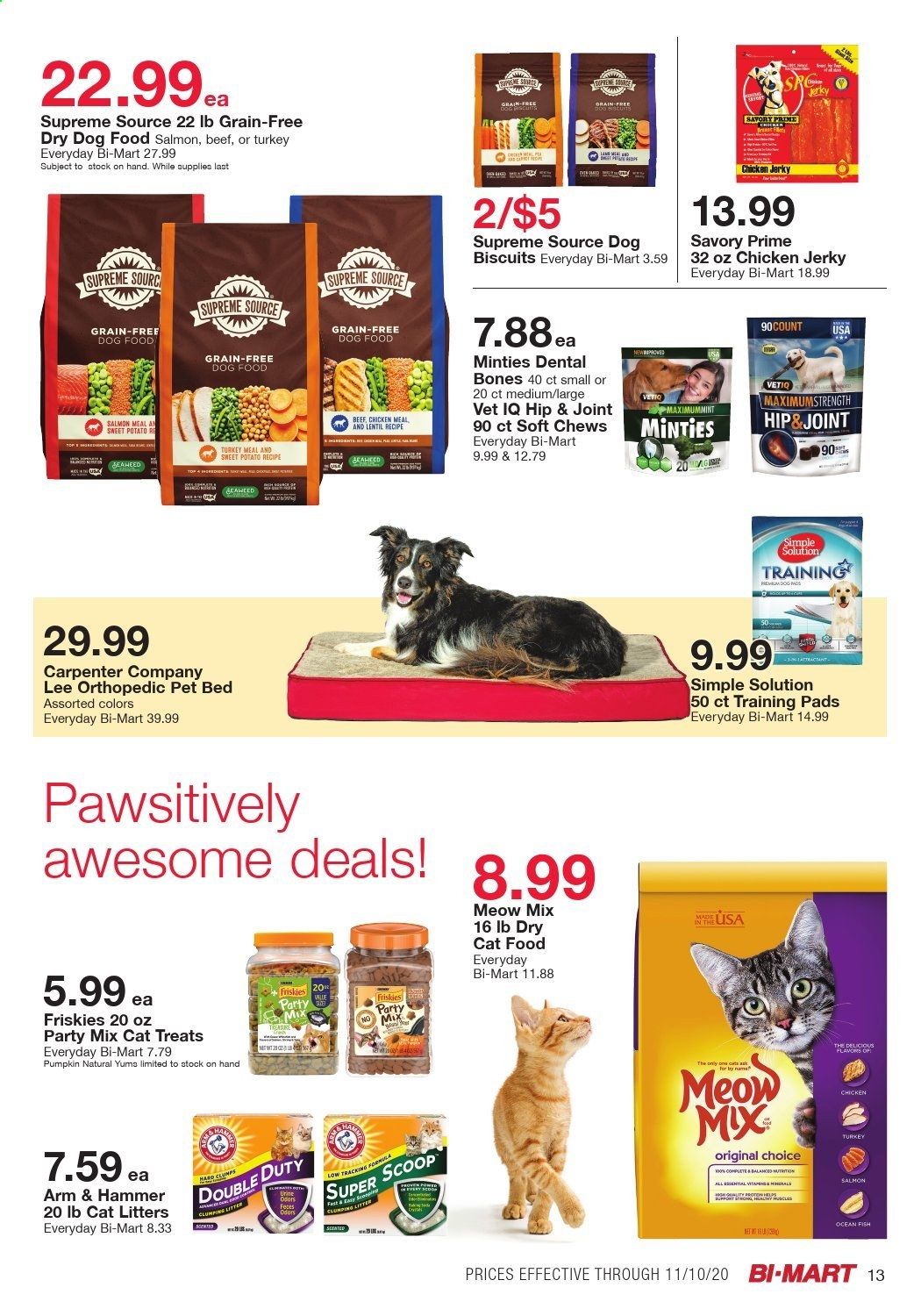 Bi-Mart Weekly Ad Flyer October 26 to November 10