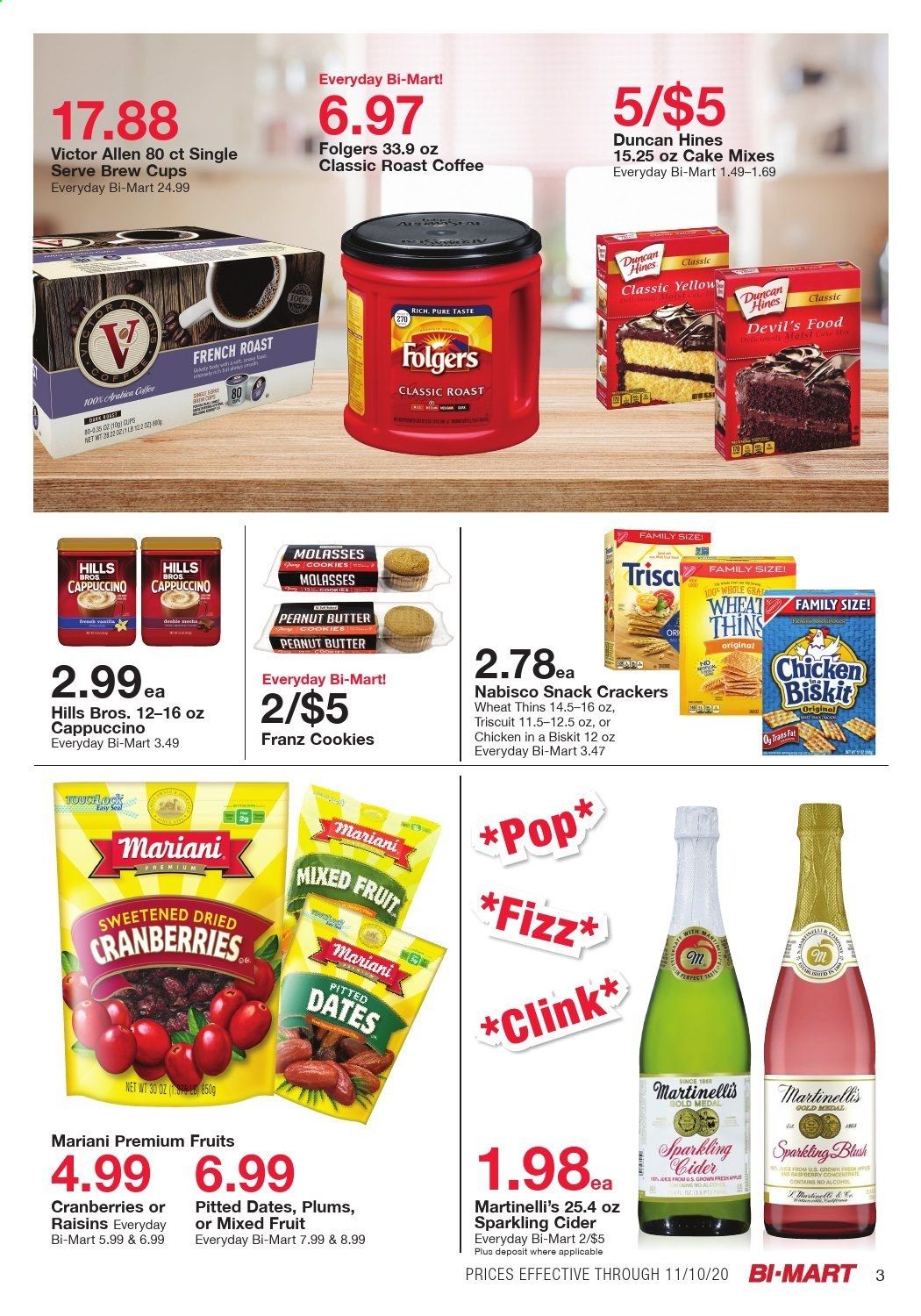 Bi-Mart Weekly Ad Flyer October 26 to November 10