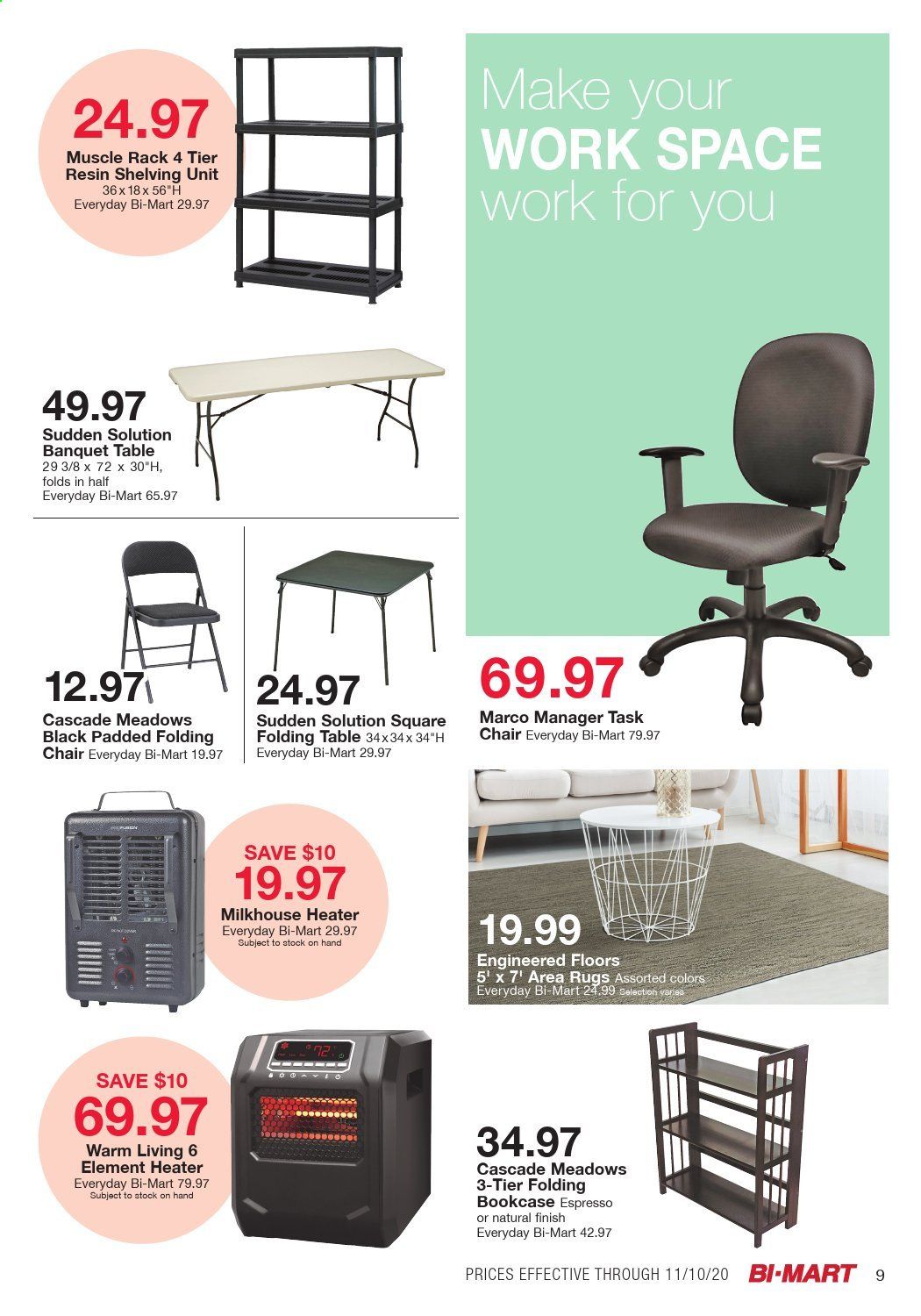 Bi-Mart Weekly Ad Flyer October 26 to November 10