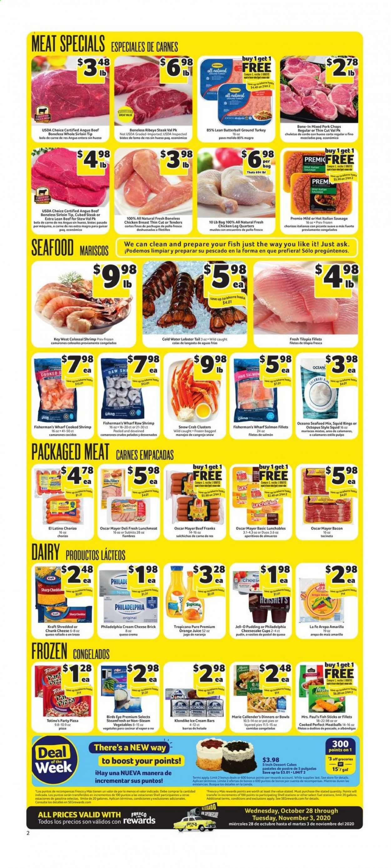 Fresco y Más Weekly Ad Flyer October 28 to November 3