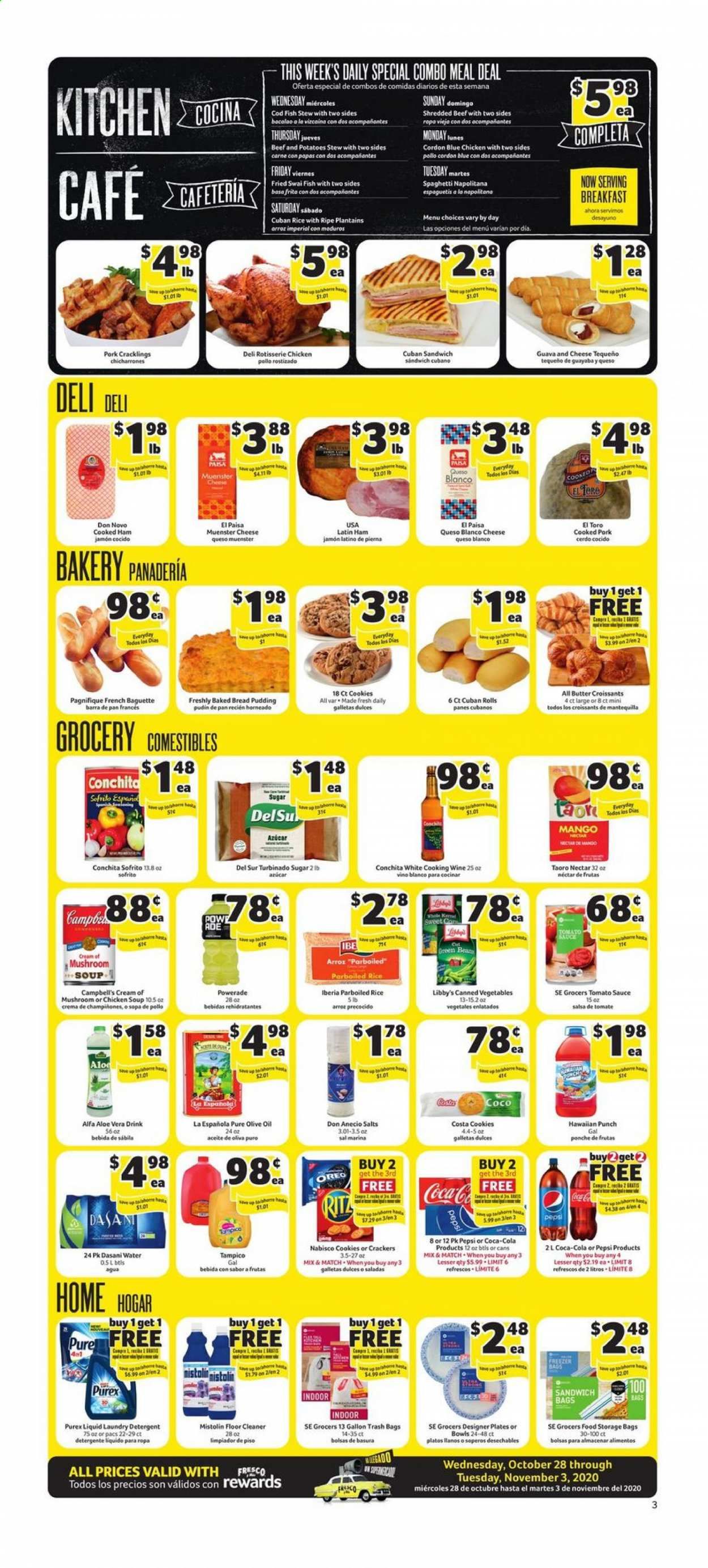 Fresco y Más Weekly Ad Flyer October 28 to November 3