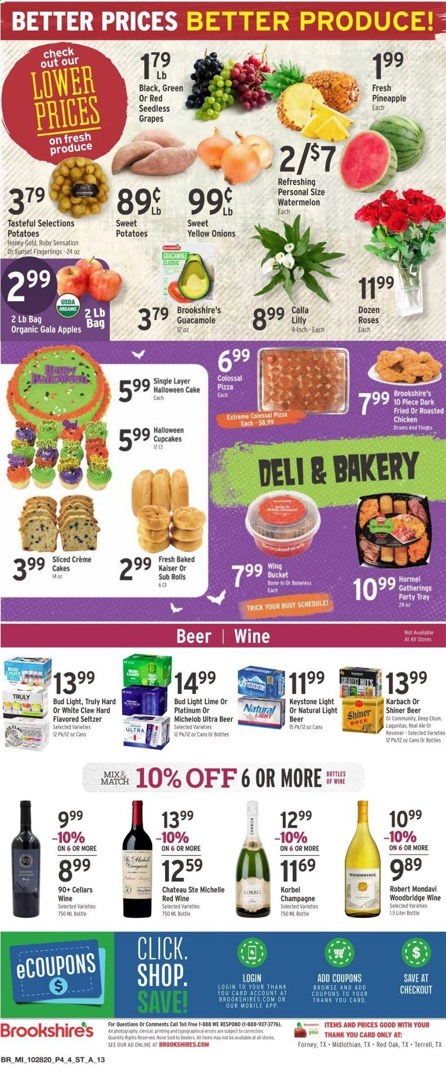 Brookshires Weekly Ad Flyer October 28 to November 3
