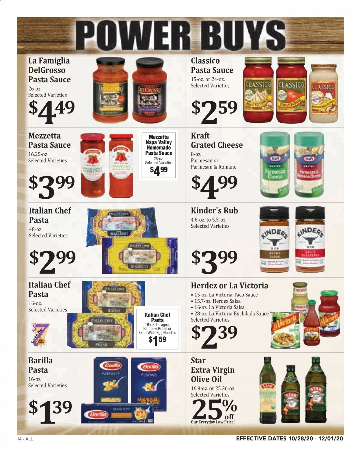 Rosauers Weekly Ad Flyer October 28 to December 1