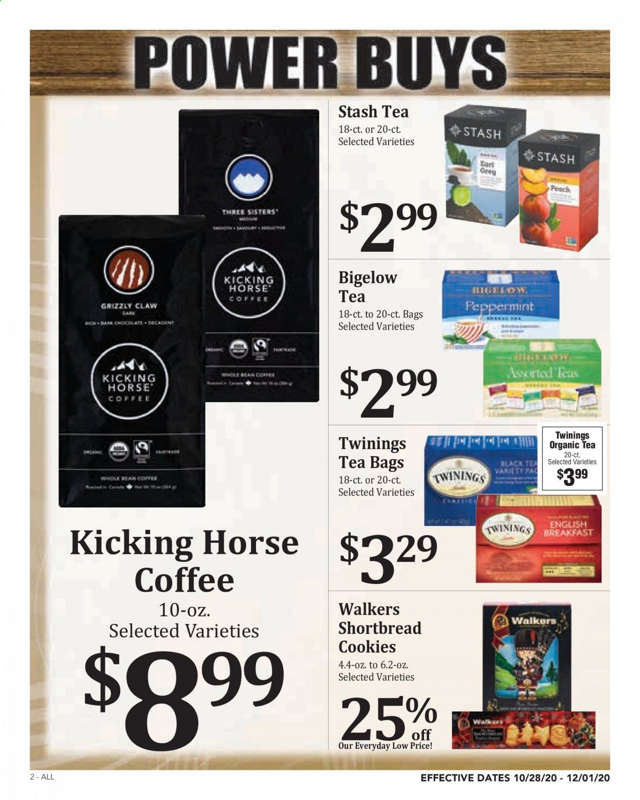 Rosauers Weekly Ad Flyer October 28 to December 1