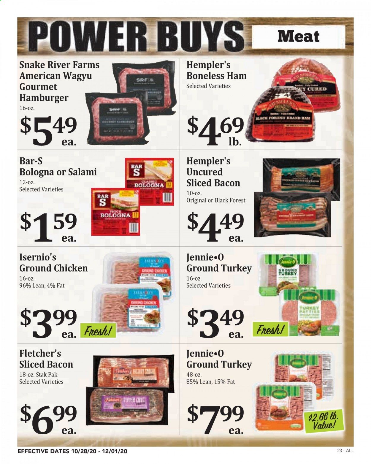 Rosauers Weekly Ad Flyer October 28 to December 1