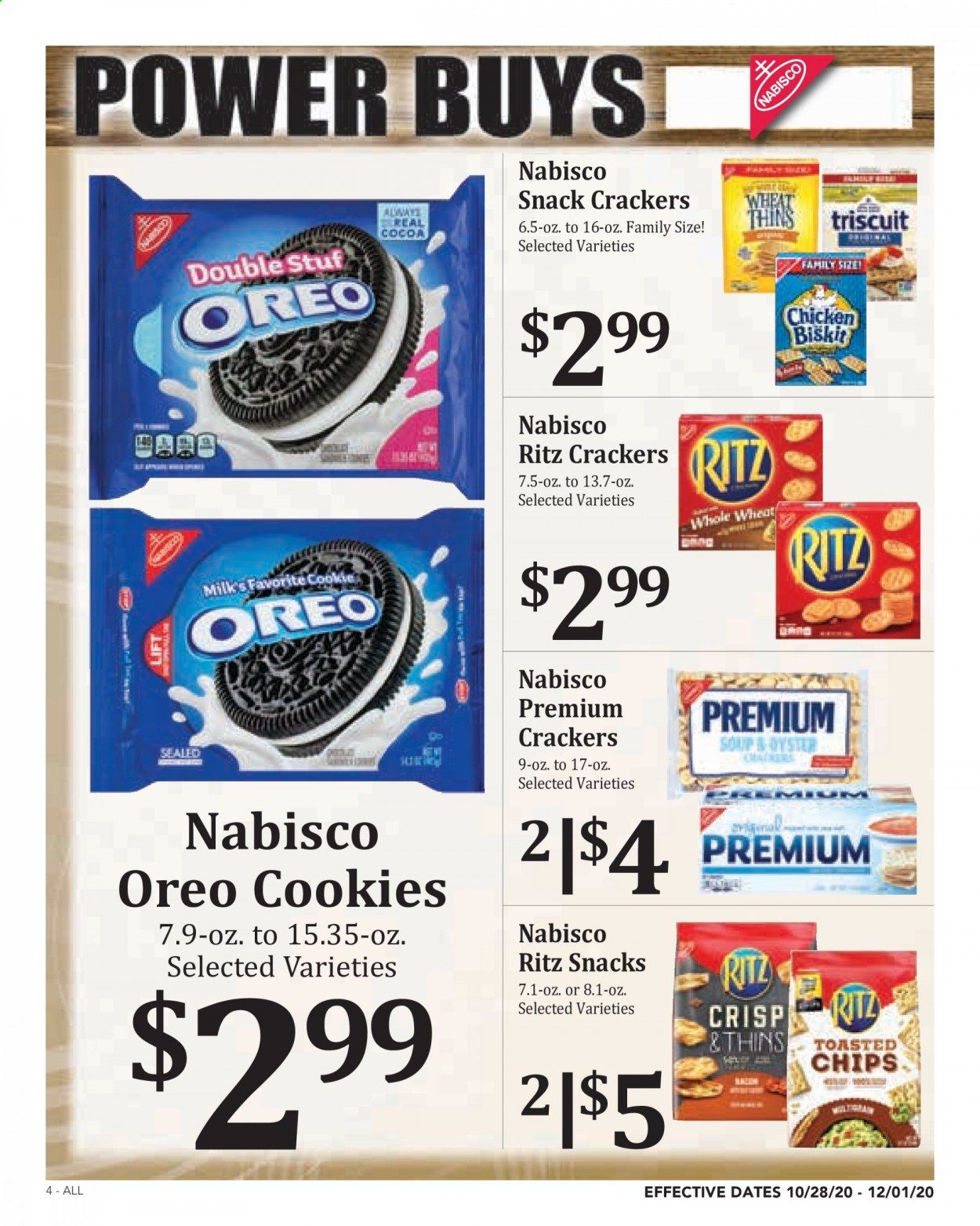 Rosauers Weekly Ad Flyer October 28 to December 1