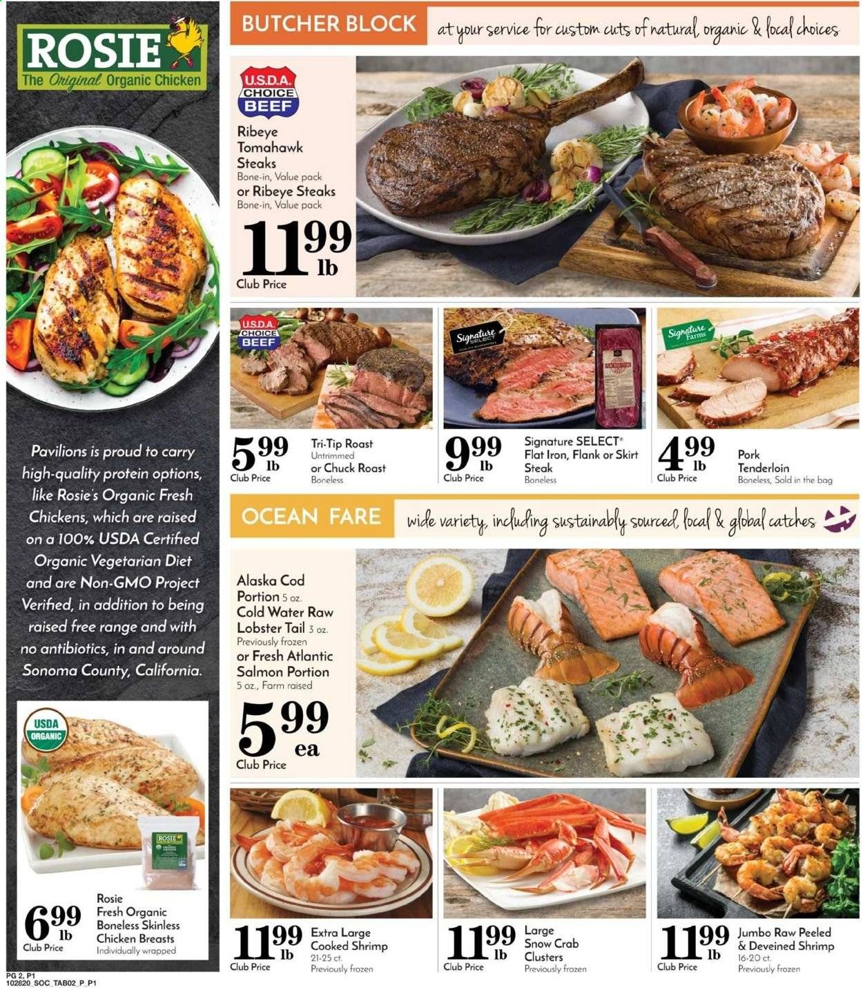 Pavilions (CA) Weekly Ad Flyer October 28 to November 3