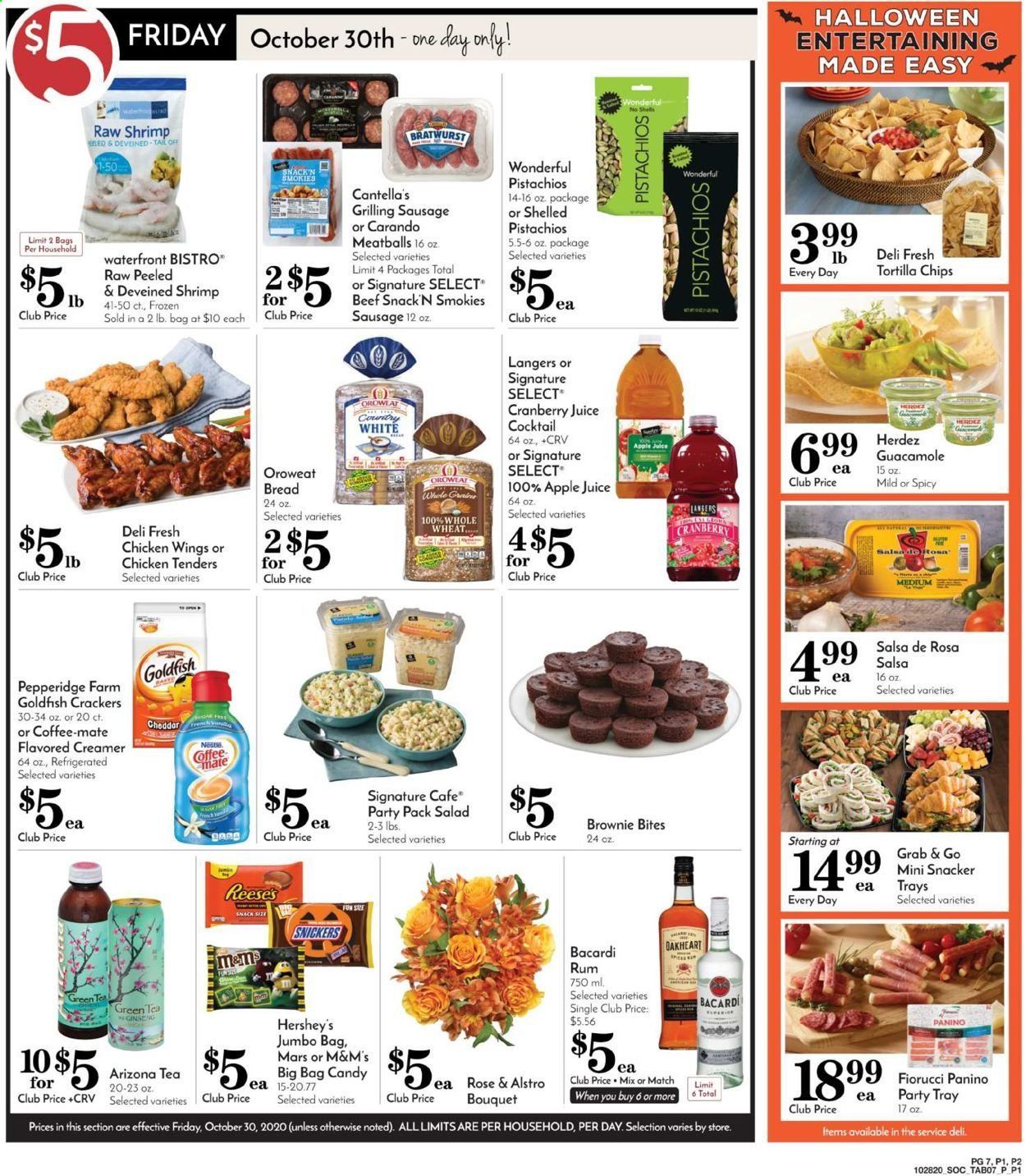 Pavilions (CA) Weekly Ad Flyer October 28 to November 3
