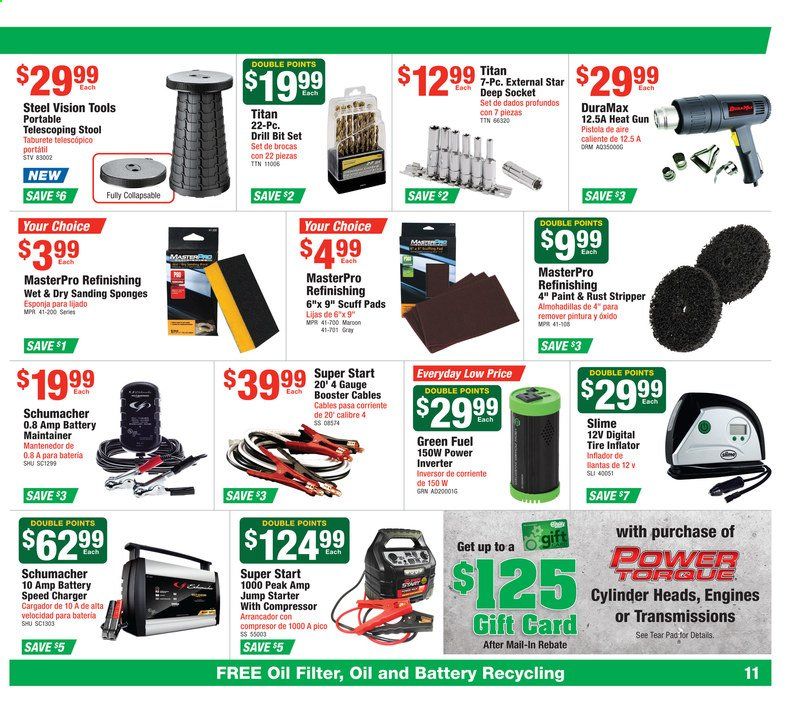 O'Reilly Auto Parts Weekly Ad Flyer October 28 to November 4