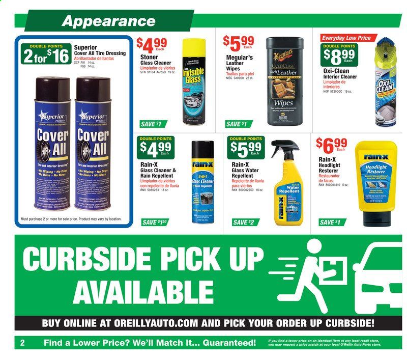 O'Reilly Auto Parts Weekly Ad Flyer October 28 to November 4