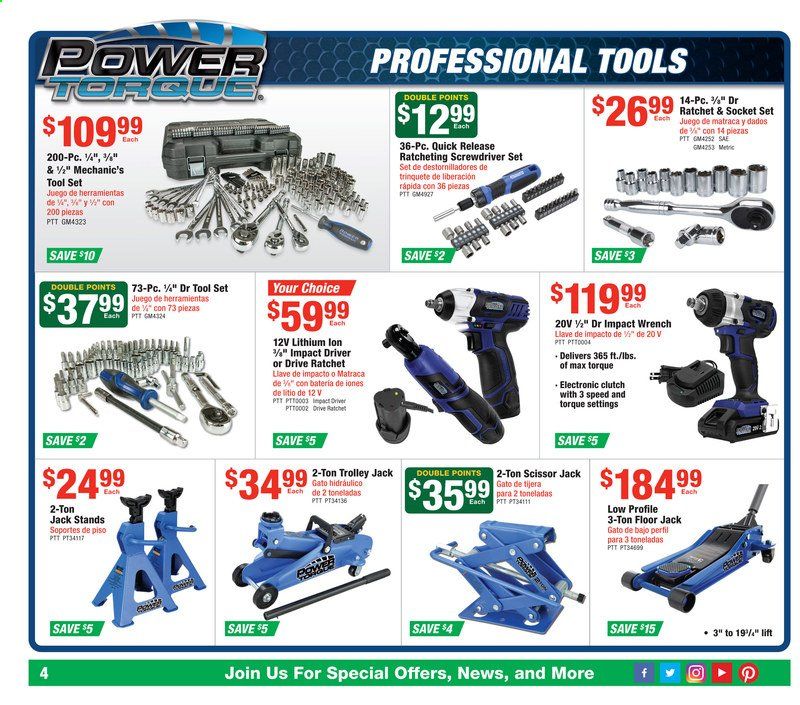 O'Reilly Auto Parts Weekly Ad Flyer October 28 to November 4
