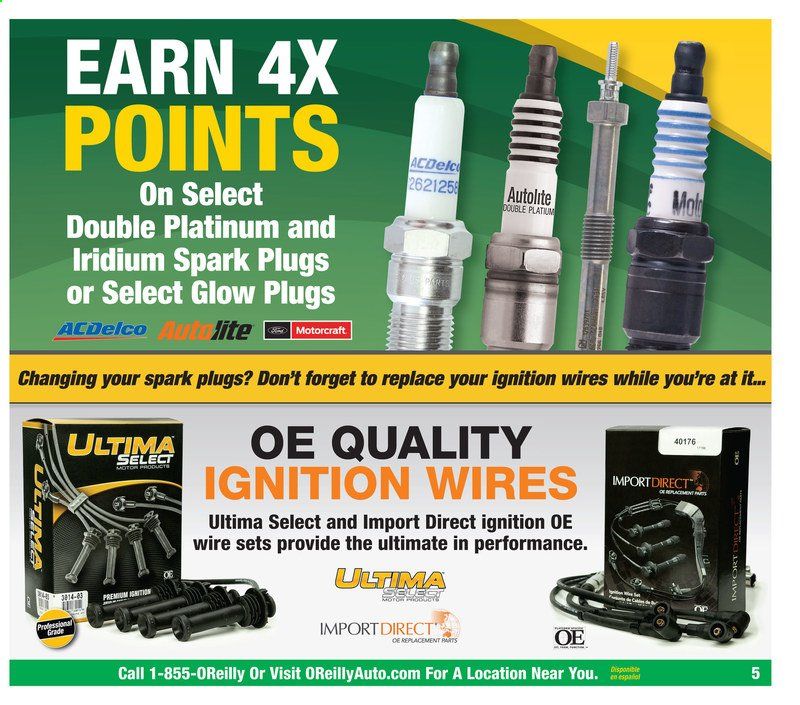 O'Reilly Auto Parts Weekly Ad Flyer October 28 to November 4