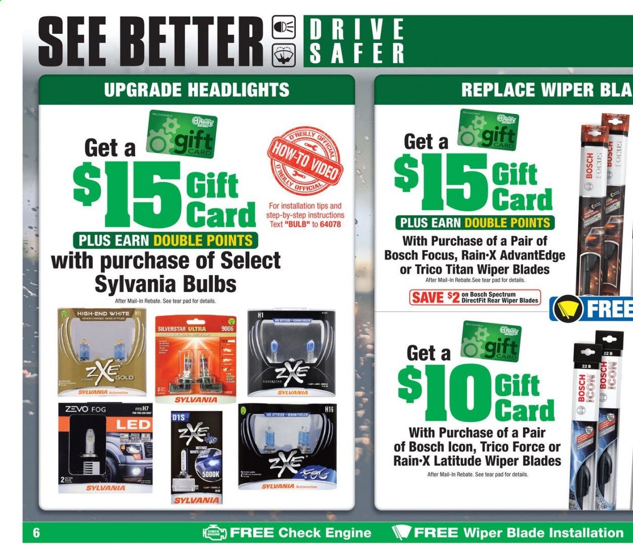 O'Reilly Auto Parts Weekly Ad Flyer October 28 to November 4