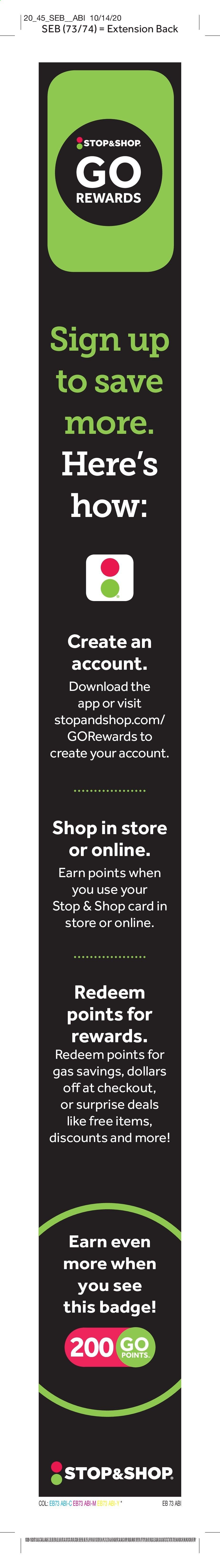 Stop & Shop (RI) Weekly Ad Flyer October 30 to November 5