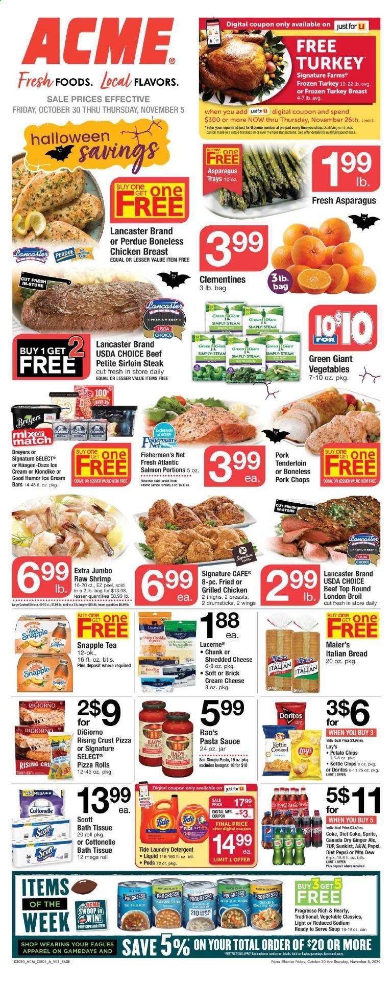 ACME Weekly Ad Flyer October 30 to November 5