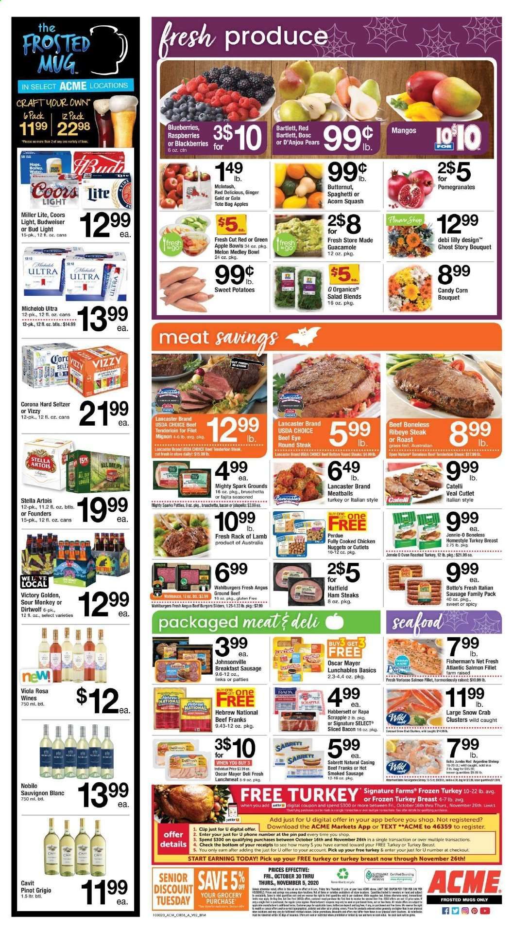 ACME Weekly Ad Flyer October 30 to November 5