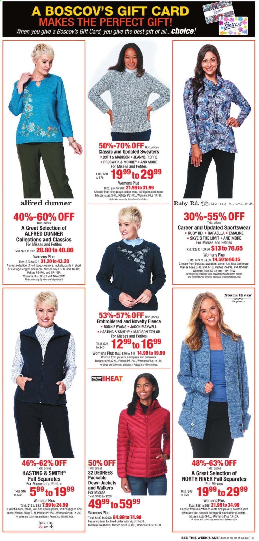 Boscov's Weekly Ad Flyer October 29 to November 4