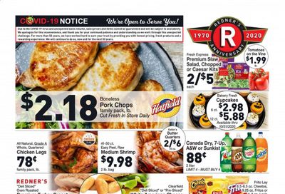 Redner's Markets Weekly Ad Flyer October 29 to November 4