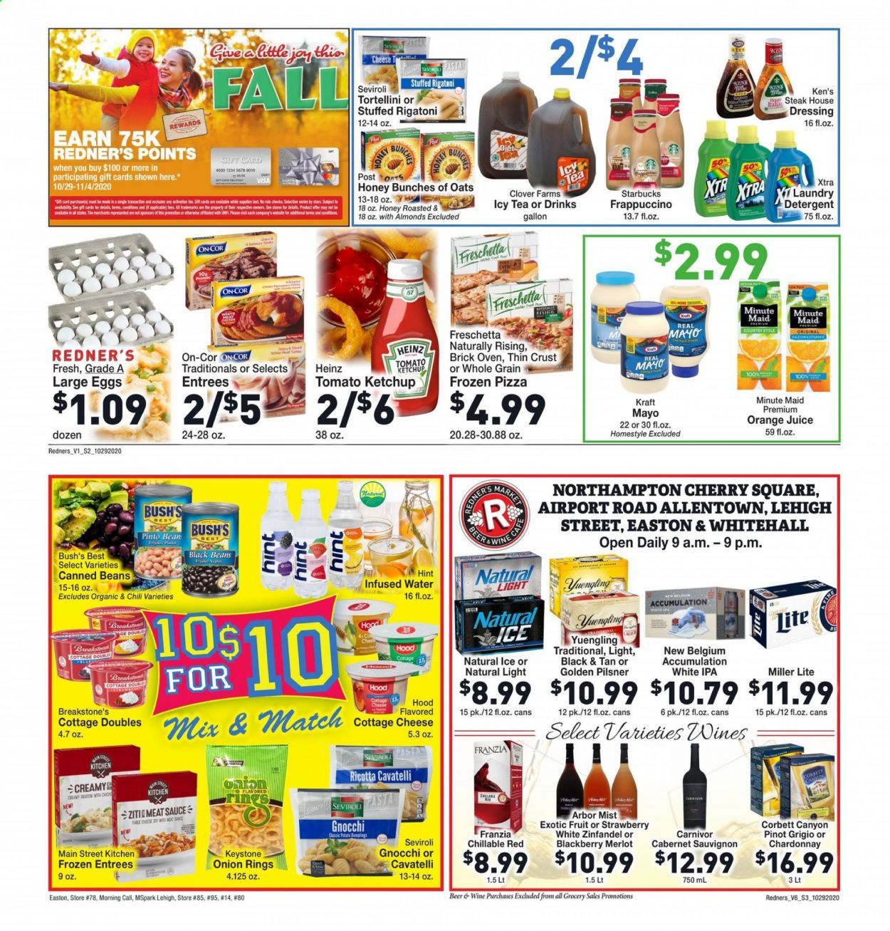Redner's Markets Weekly Ad Flyer October 29 to November 4