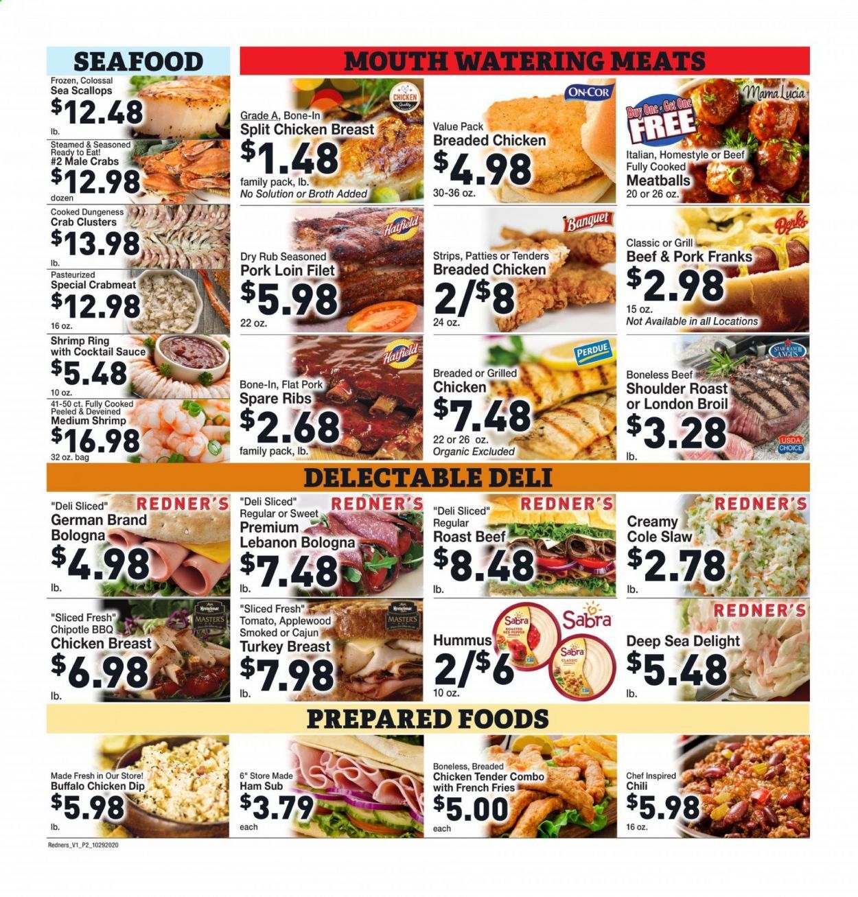Redner's Markets Weekly Ad Flyer October 29 to November 4