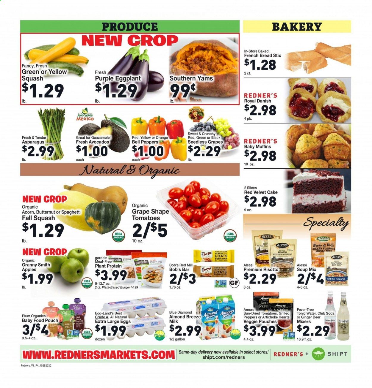 Redner's Markets Weekly Ad Flyer October 29 to November 4