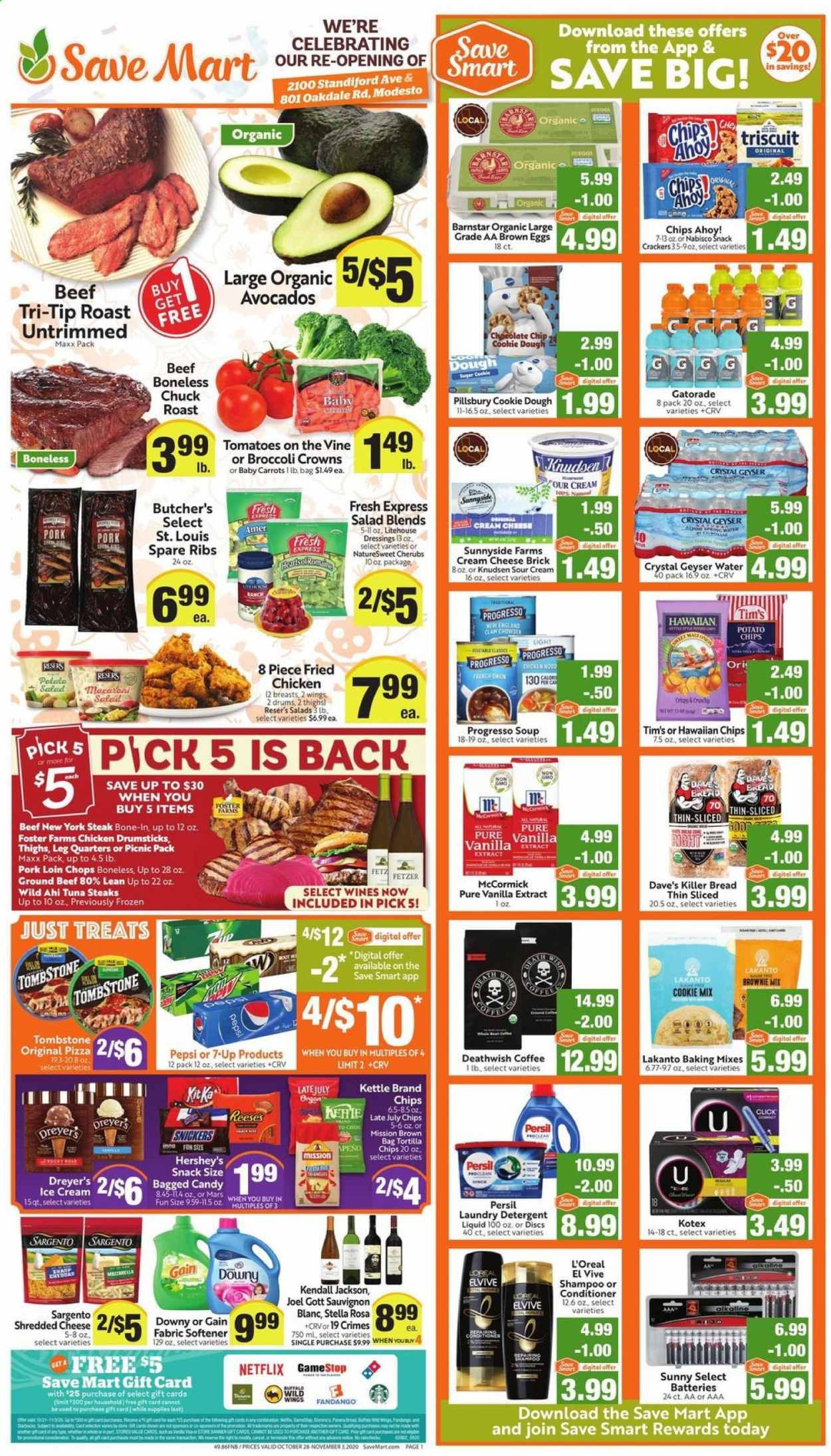 Save Mart Weekly Ad Flyer October 28 to November 3