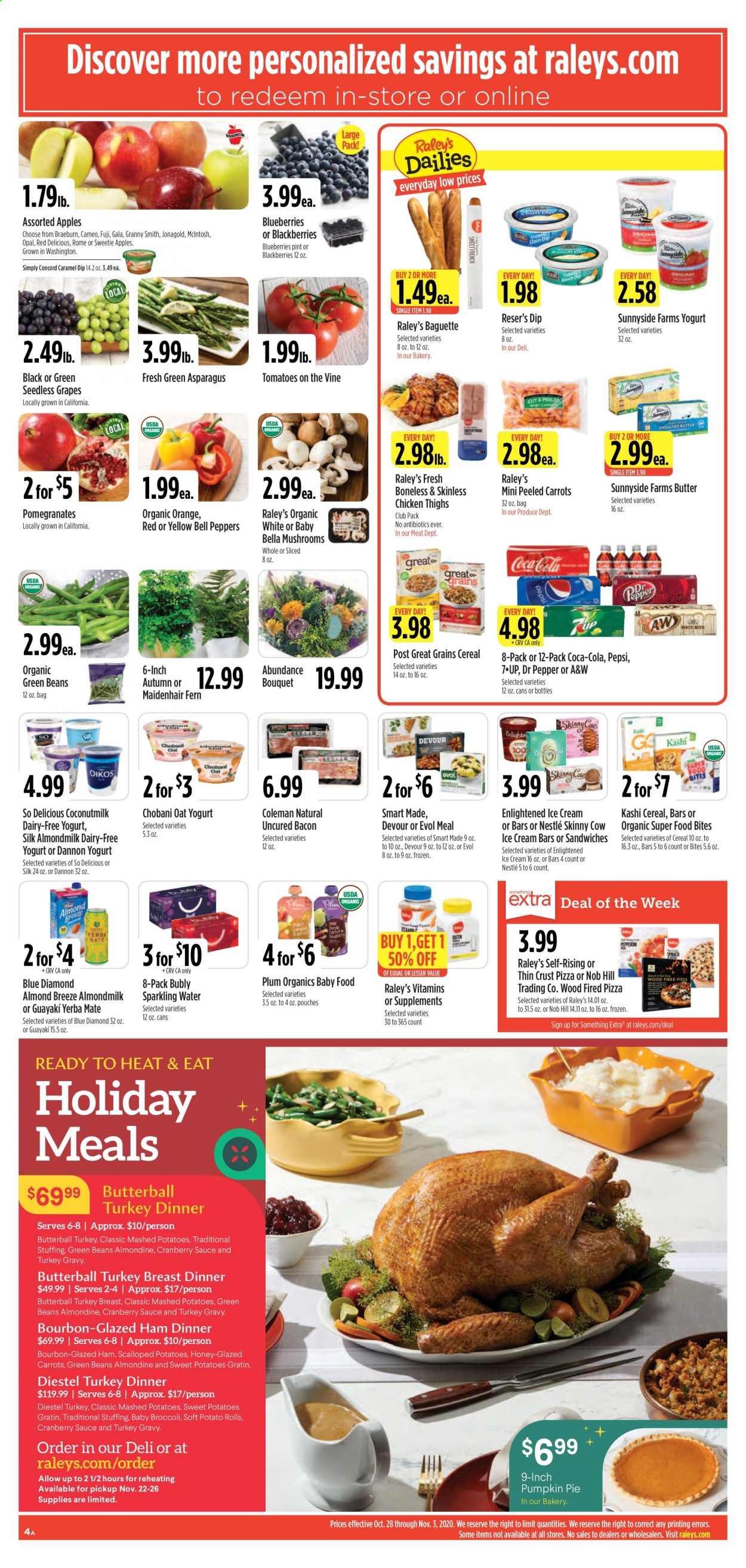 Raley's Weekly Ad Flyer October 28 to November 3
