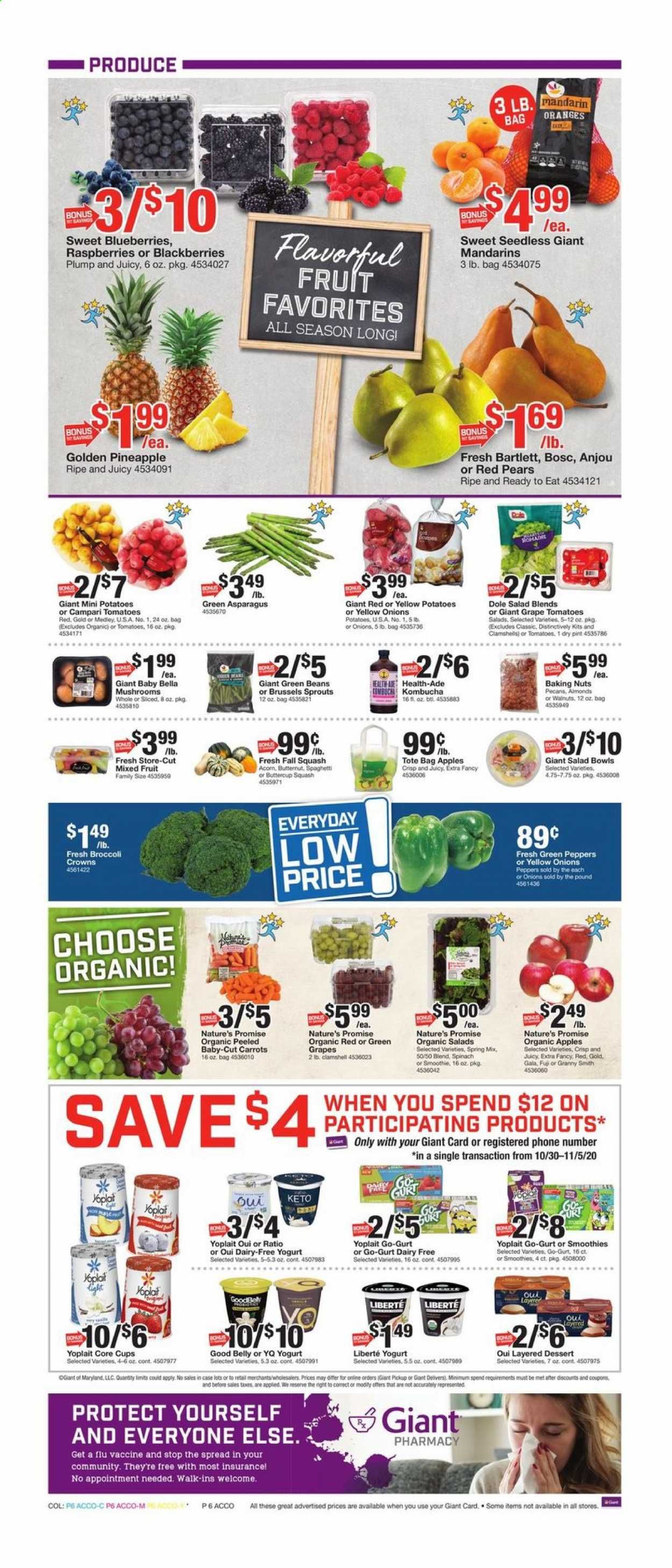 Giant Food Weekly Ad Flyer October 30 to November 5