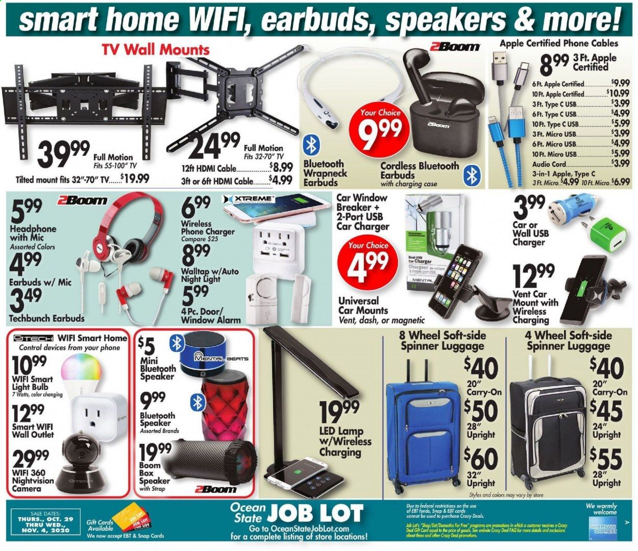 Ocean State Job Lot Weekly Ad Flyer October 29 to November 4