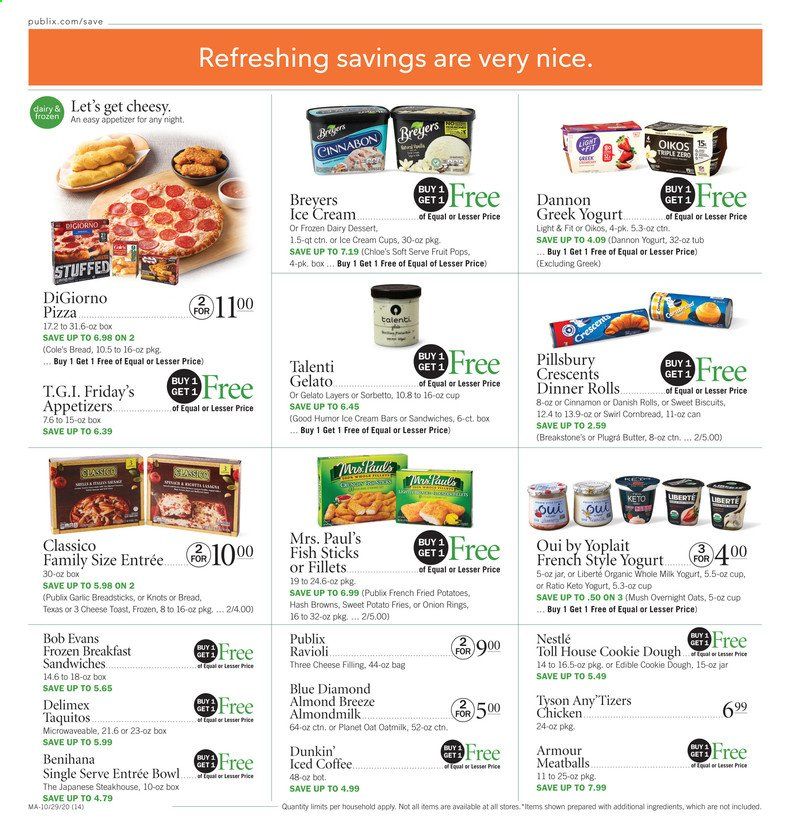 Publix (AL, FL, GA, NC, SC, TN) Weekly Ad Flyer October 29 to November 4