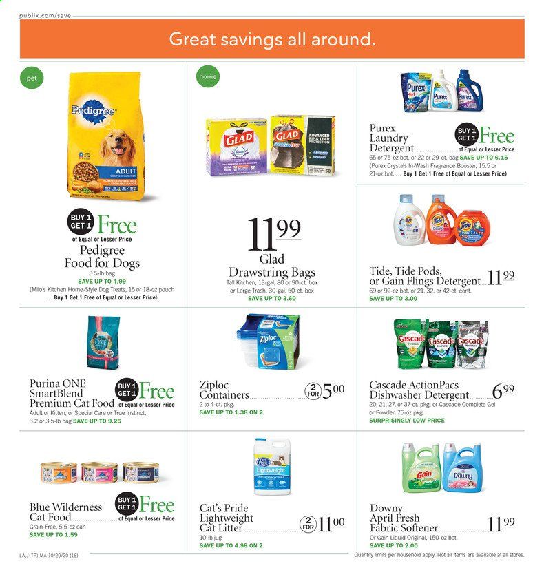 Publix (AL, FL, GA, NC, SC, TN) Weekly Ad Flyer October 29 to November 4