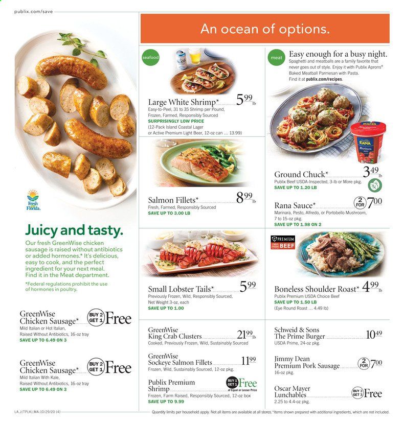 Publix (AL, FL, GA, NC, SC, TN) Weekly Ad Flyer October 29 to November 4