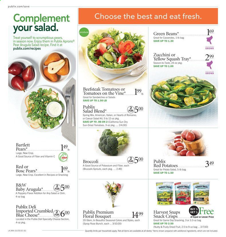 Publix (AL, FL, GA, NC, SC, TN) Weekly Ad Flyer October 29 to November 4