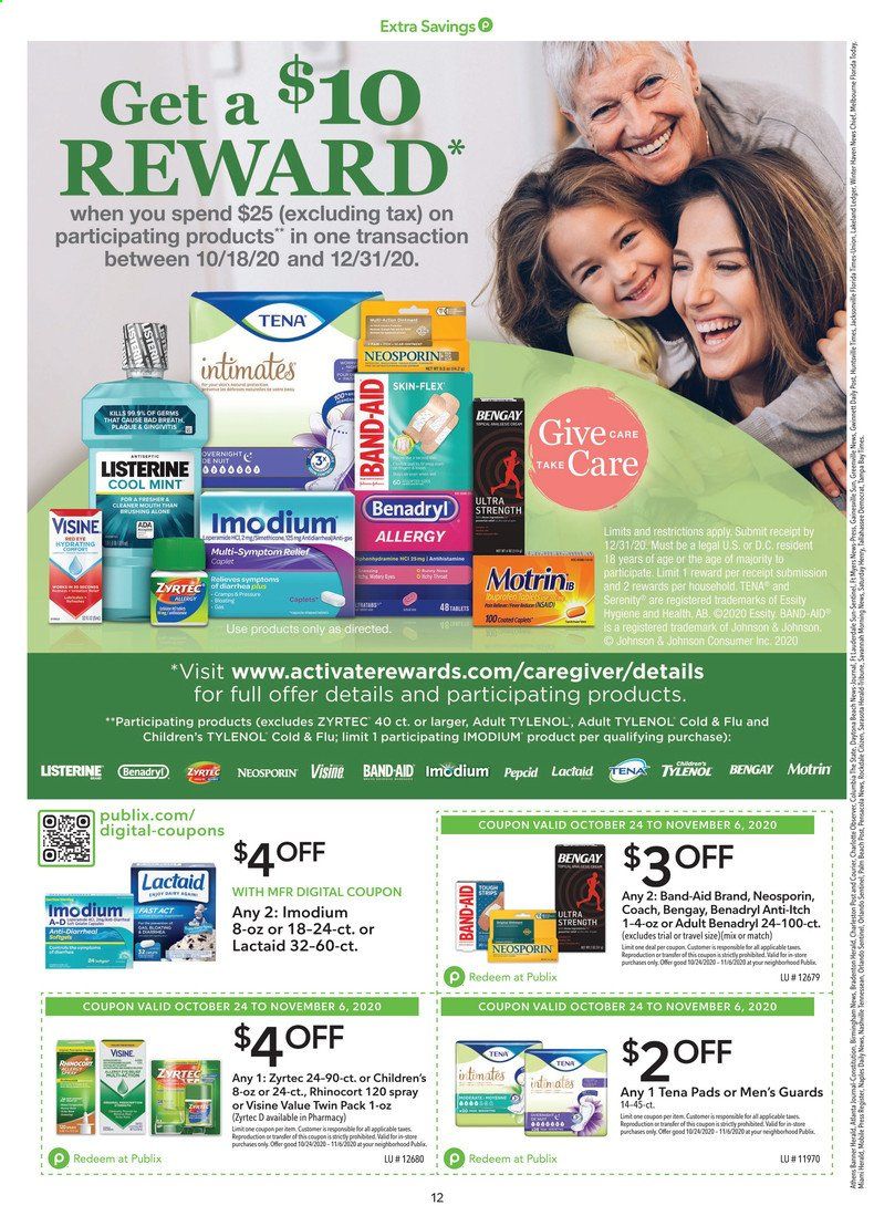 Publix (AL, FL, GA, NC, SC, TN, VA) Weekly Ad Flyer October 24 to November 6