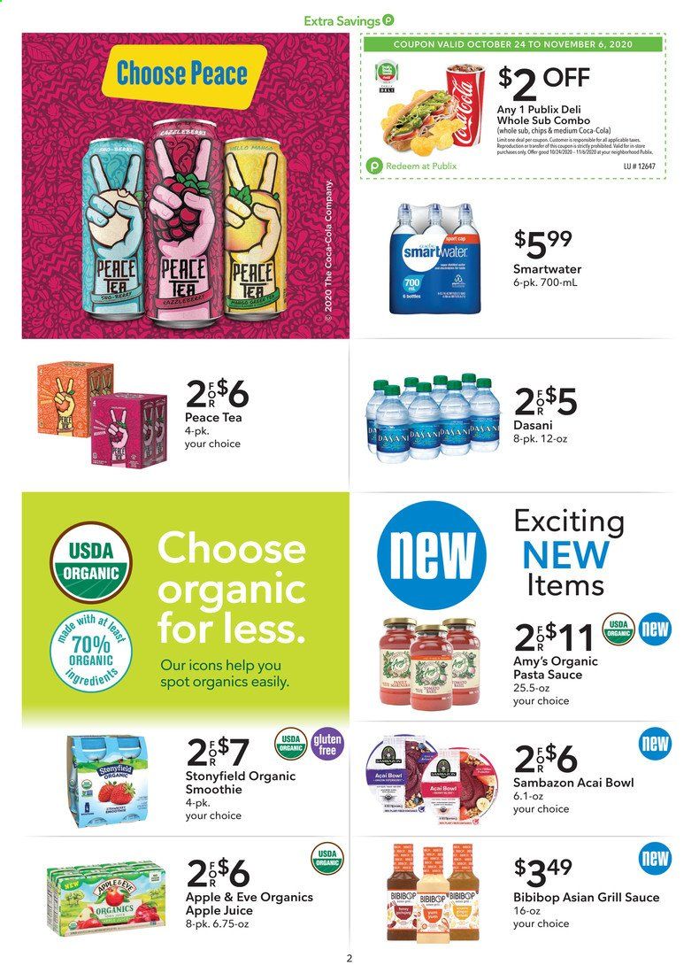 Publix (AL, FL, GA, NC, SC, TN, VA) Weekly Ad Flyer October 24 to November 6