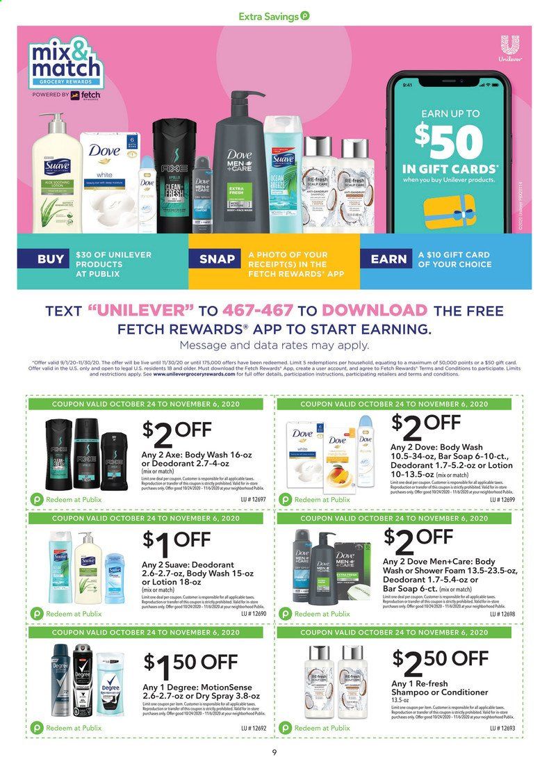 Publix (AL, FL, GA, NC, SC, TN, VA) Weekly Ad Flyer October 24 to November 6