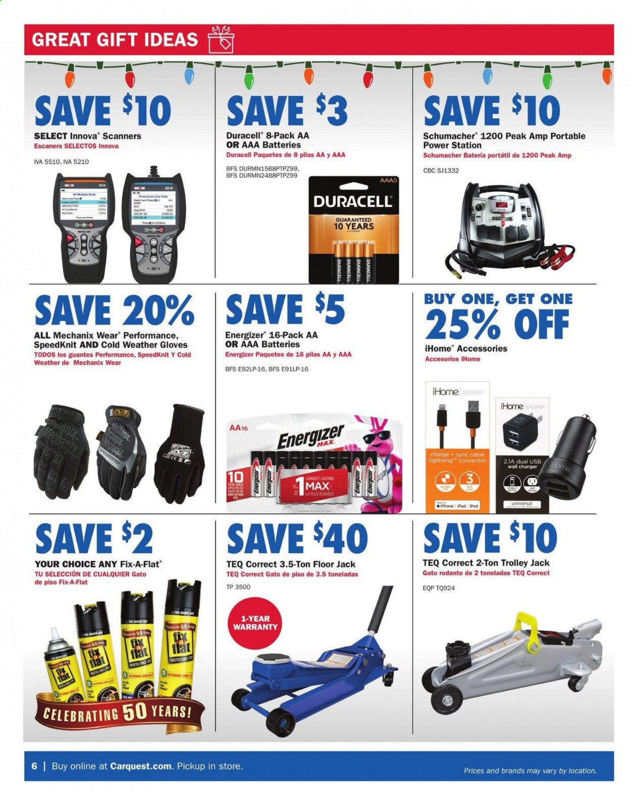 Advance Auto Parts Weekly Ad Flyer October 29 to December 30