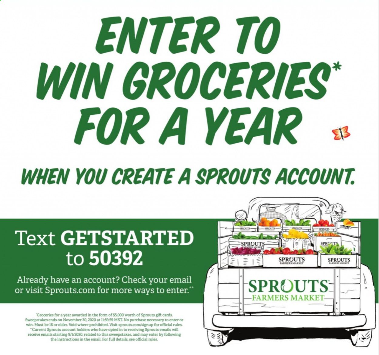 Sprouts Weekly Ad Flyer October 28 to December 2